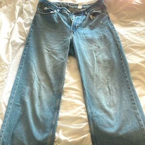 H&M Loose Straight High Waist Boyfriend jeans